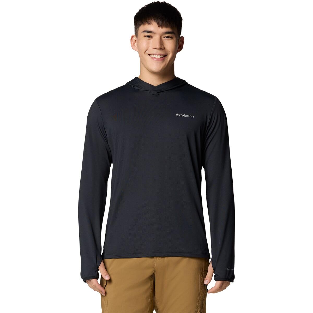 Columbia Men's Tech Trail Utility Hoodie, Black, XL