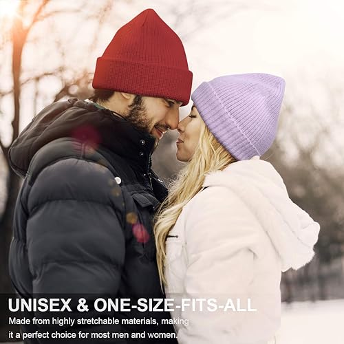 Image of NORTHWIND Winter Cap for Men, Winter Cap for Women, Beanie Cap for Men, Woolen Cap for Man, Woolen Cap for Women, Beanie Cap for Woman, Winter wear