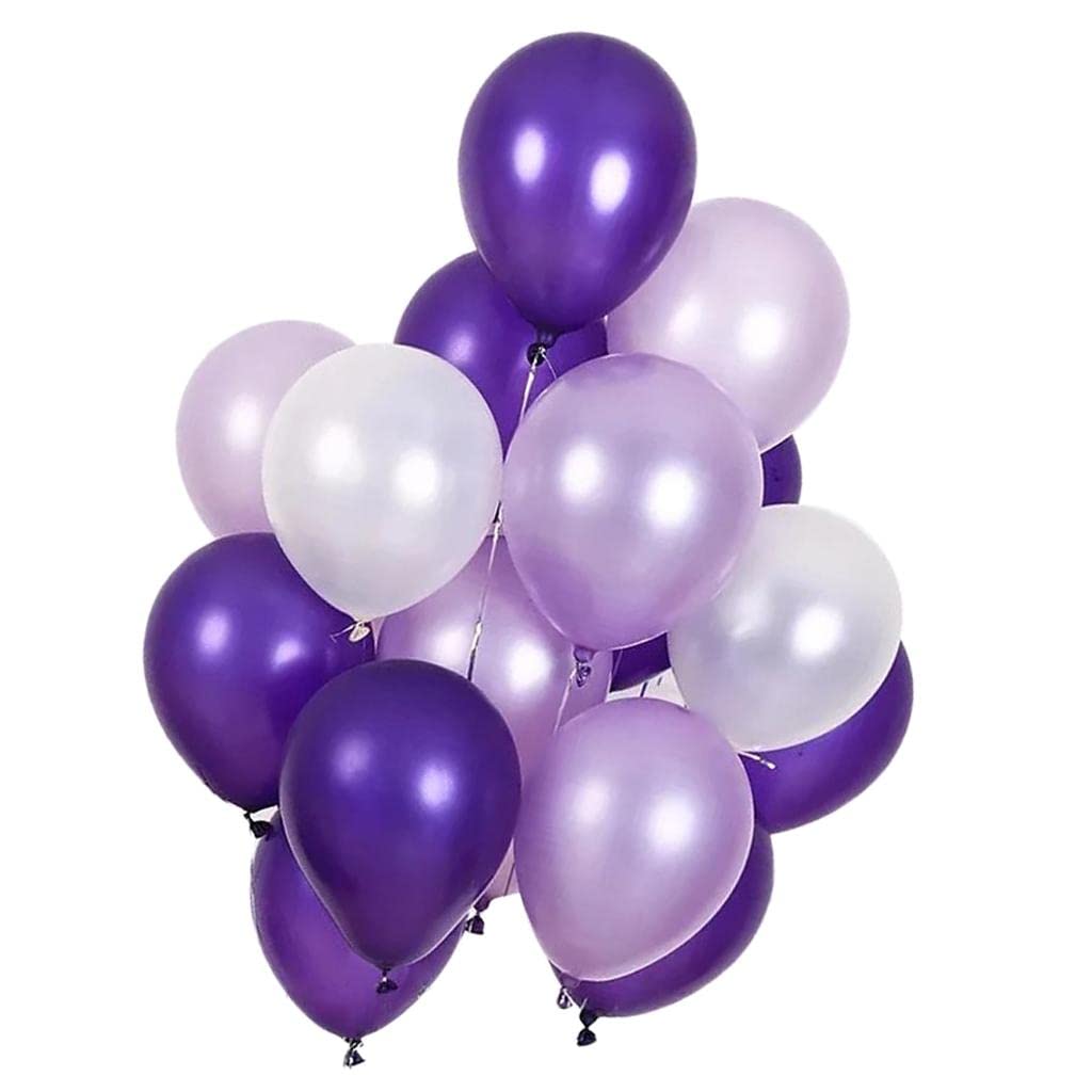 3 Paquetes Globos de Látex Set Decoración Cumpleaños Globos Fiesta Globos Accesorio Nupcial Material Látex Reutilizable Adecuado para Boda Cump, 5 Piezas