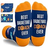 Zmart Basketball Coach Gifts - Appreciation Gifts for Coach Retirement Socks