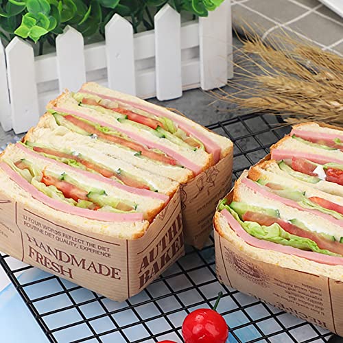 Papier ciré alimentaire de qualité supérieure, feuilles ingraissables roses pour fromage - 3