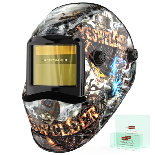 Image of YESWELDER Auto Darkening Welding Helmet 1 /1 /1 /1 True Color, LYG-L600A