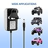 Xahpower 12V Charger for Ride on Car, 12 Volt Battery Charger for Kids Electric Ride on Car SUV Motorcycle ATV Ride-Ons Accessories, Sports Car, Quad Bike Jeeps Battery Supply Power Adapter #1