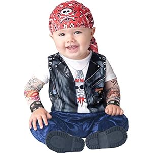 InCharacter Disfraz motero para bebé-Clásico – 6-12 meses (66-74 cm)