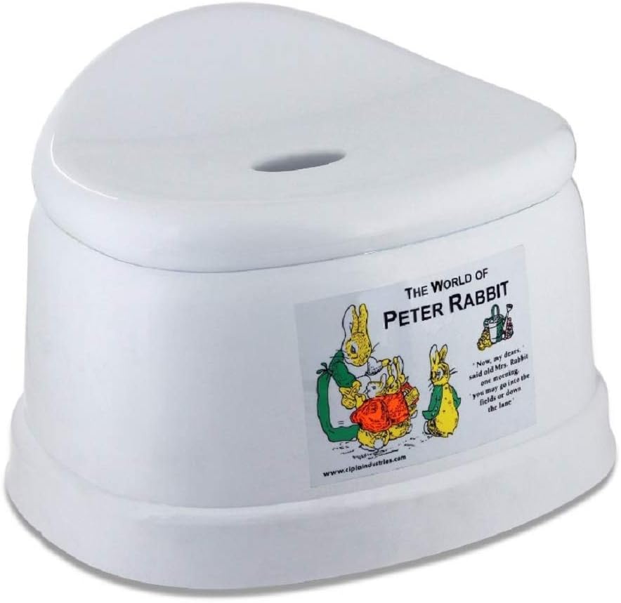 ZOSHOMI Plastic Anti-Skid Multipurpose Peter Rabbit Bathroom Stool (Make in India)-Made in India