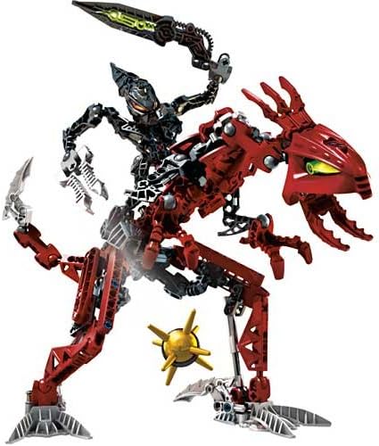 LEGO Bionicle glatorian Warrior Set 8990Fero y Skirmix