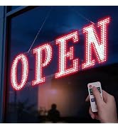Amazon.com : LemonNova 40'' × 14'' Large LED Open Signs for
