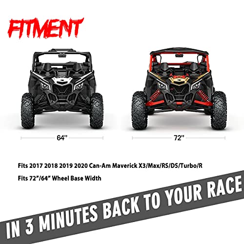Image of Chelhead Can Am X3 Belt Changing Tool Kit Compatible with Can-Am Maverick X3 X3 Max Turbo R, fit for 72 inch 64 inch Wheel Base Width Belt Removal