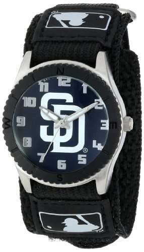 Game Time Youth MLB Rookie Black Watch - San Diego Padres Compatible with San Diego Padres