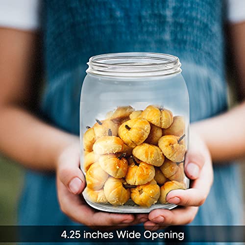 Kitchen Storage Jars Set Of 2 – 90Oz Square Glass Canisters With Lids – Durable Canister Sets For Kitchen Counter – Non-Bpa Glass – Multipurpose And Versatile Pantry Containers #TOP5