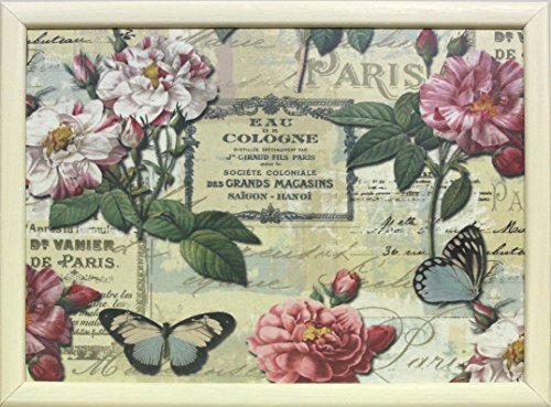 Preisvergleich Produktbild Andrew´s Knietablett Laptray mit Kissen Tablett für Laptop French Rose