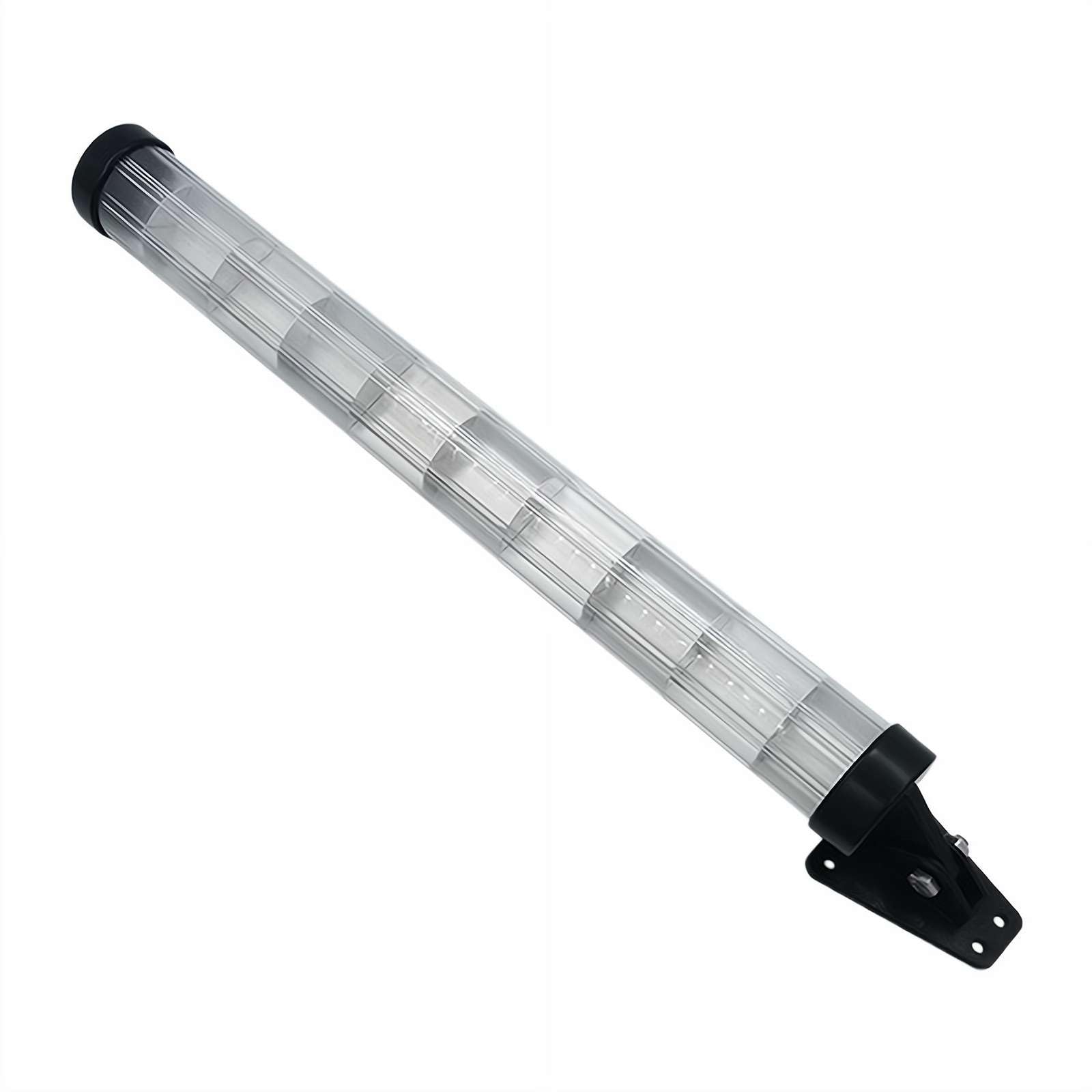 Riflettore radar a tubo, pratico riflettore marino a forma di tubo ad alte prestazioni, in alluminio, robusto e resistente, design liscio, ideale per barche a motore, pontoni, barche, camper
