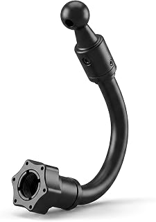 17mm Balls Socket Adapters, Flexible Socket Extension 360° Rotation, Flexible Extension Arm for Car Vent Extender Dashboards Phone Holder