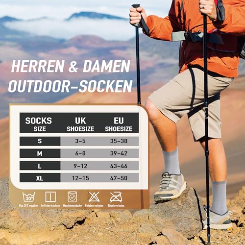 Niorasen Merino Thermosocken Unisex 3er-Pack – Bild 2