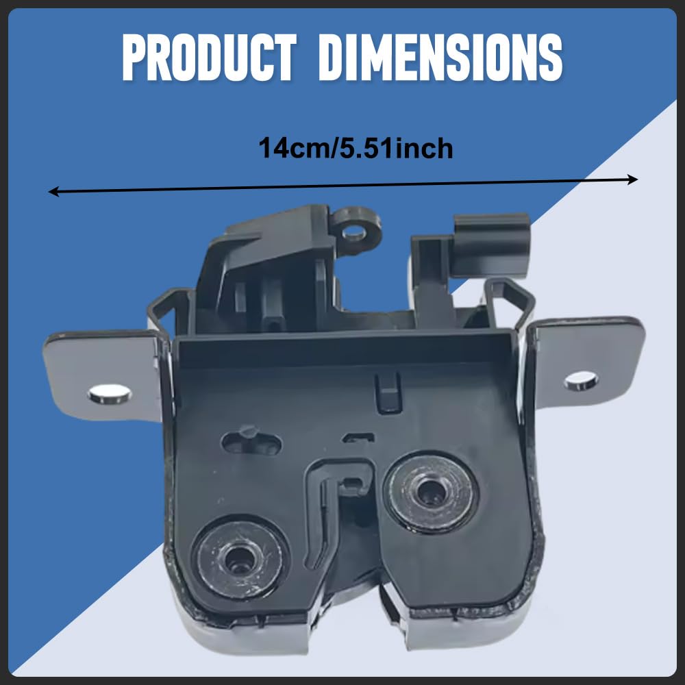 Trunk Lock Actuator 905037230R, 90503-7230R, 90503 7230R, 905039326R Compatible with Renault Dacia Duster Logan 2 2010 2011 2012 2013 2014 2015 2016 2017, 1pc