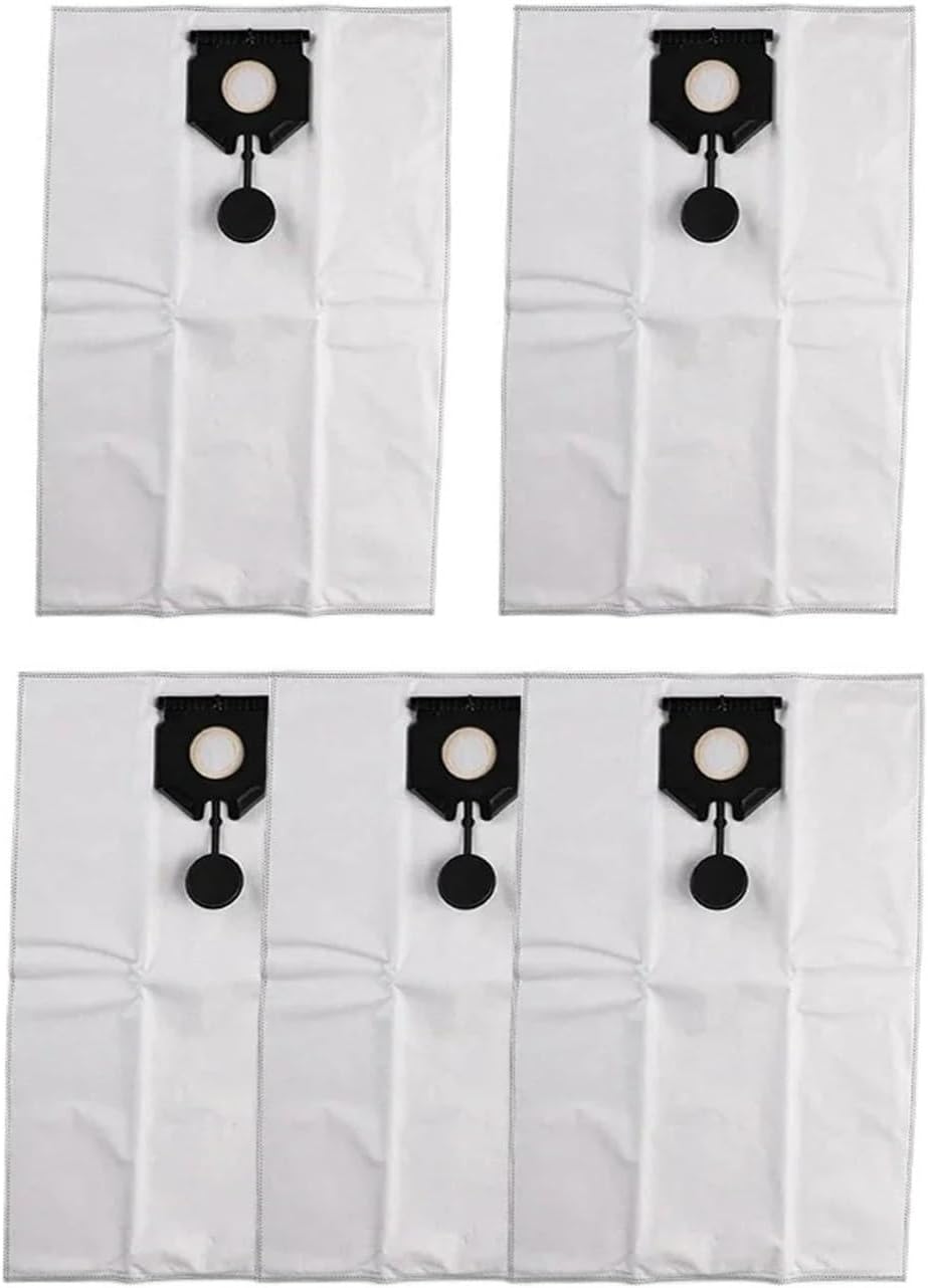 Compatible for Karcher NT 40 1 NT 50 1 Tact Vacuum Cleaner 5 Pack Non Woven Dust Bags 2.889-155.0