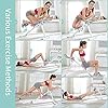 leikefitness-Height-Adjustable-Ab-Trainer-Abdominal-Whole-Body-Workout-Machine-Waist-Cruncher-Core-Toner-Leg-Thighs-Buttocks-Shaper-with-LCD-Monitor-AB9300 leikefitness Height Adjustable Ab Trainer Abdominal Whole Body Workout Machine Waist Cruncher Core Toner,Leg,Thighs,Buttocks Shaper with LCD Monitor AB9300 (Purple)