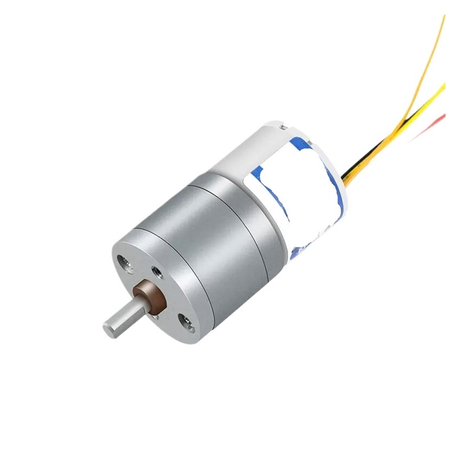 Motores con codificadores Reductor de Velocidad de Motor sin escobillas de CC JGA25-2418 de 12 V y 24 V con codificador, Velocidad Ajustable, rotación hacia adelante y hacia atrás(24V 186RPM)