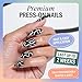 Chillhouse - Chill Tips, Press on Nails Kit - Creepy Baby (Almond) - 30 Nail Shapes & Sizes - Up to 2 Weeks of Wear - Customizable Fit - Reusable - Latina Founded & Women Owned - Beauty & Self Care