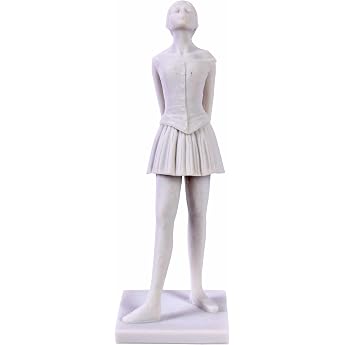 Figurine Ballerina Sculpture White Swan Lake Ballet Dancer T t  Degas IS215 Palazzo Exclusive