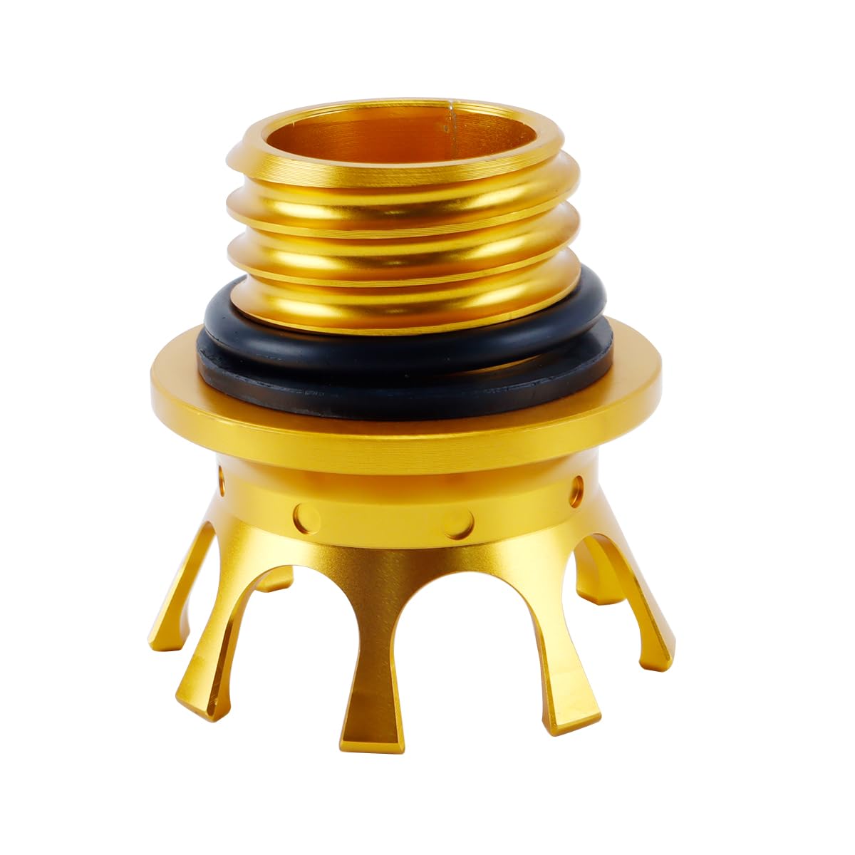 Tappo serbatoio carburante Gold Crown per 883 XL1200 Dyna 7X6,3CM, accessorio per moto