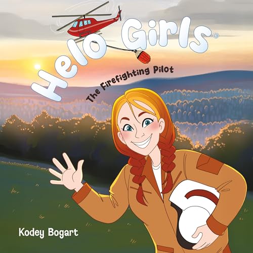 Diseño de la portada del título Helo Girls