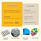 Magnetische Bausteine 227PCS Magnetic Teile,Mit Magnetische Buchstaben & Wörter, Magnetspiel STEM Magnetbausteine für geschenk mädchen Jungen, Montessori Spielzeug ab 2 3 4 5 6 7 8 Jahre Kinder