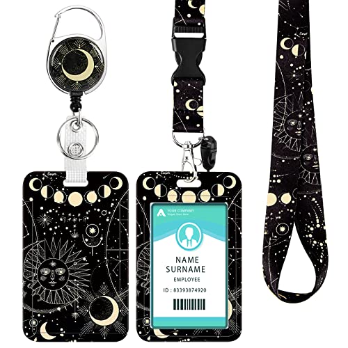 Zonon 2 Set Cordino E Porta Badge Laccio Da Collo Con Porta Carta Impermeabile I - Foto 3