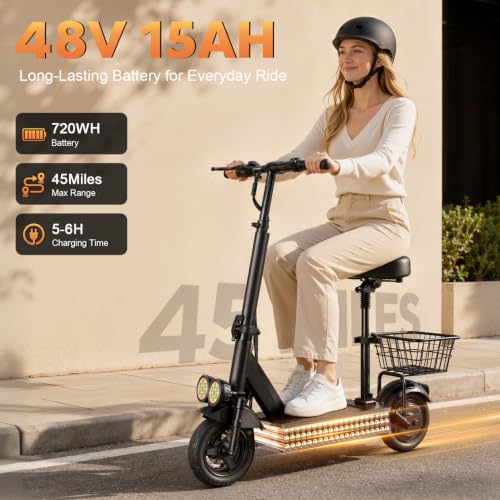 ASKGO Electric Scooter with Seat
