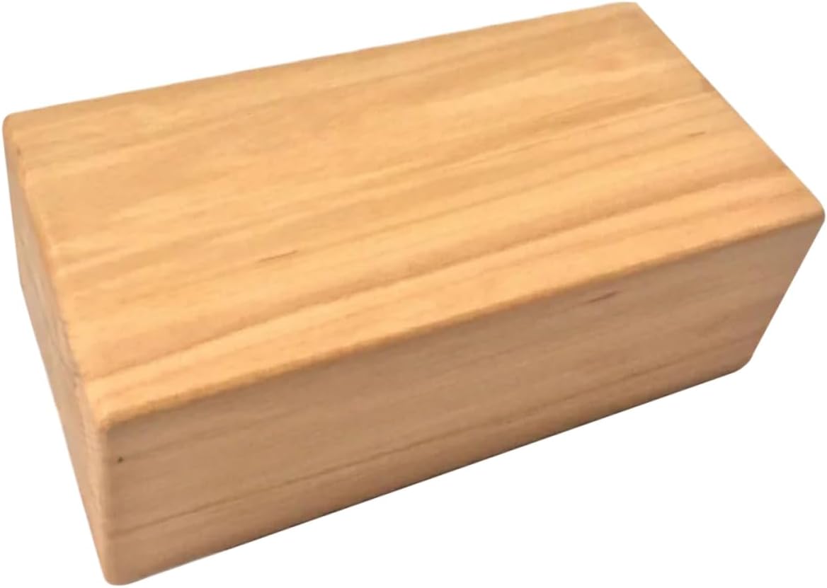 Yoga Block Yogaset High Density Wooden Yoga Blocks for Smooth Surface and Easy Cleaning