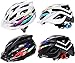 Casque Vélo VTT et VTC Adulte Jeunesse Unisexe Casque de Cyclisme de Réglable de Sport pour BMX Skate Scooter Patines Conçu pour la Sécurité des Utilisateur Shimmer,Noir,M(55-58 cm, 21,6-22,8 inch)