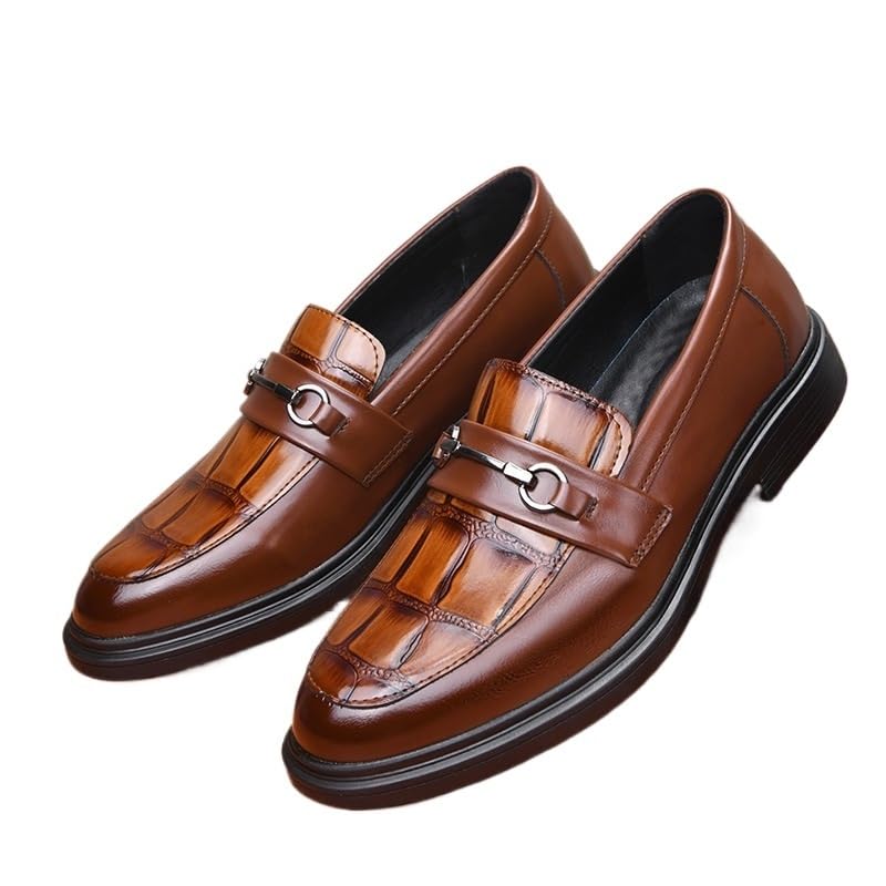 Loafers Shoes Moc Toe Mens Slip On Wear Suede Upper Lightweight Construction