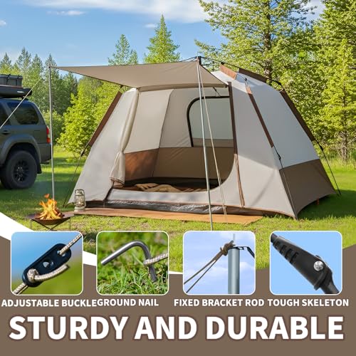 Carpa instantánea para 2 personas, fácil montaje y resistente al agua miniatura 4
