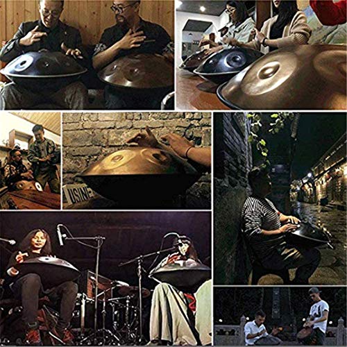 OFAY Handpan Hand Drum, Drum Empty Spirit Drums Drum-Free Drum Hand Drum Percussion Instrument, 6 Tone, 18Inch, Simple… - Les Beatles, Paul McCartney, John Lennon, RIngo Starr, George Harrison OFAY Handpan Hand Drum, Drum Empty Spirit Drums Drum-Free Drum Hand Drum Percussion Instrument, 6 Tone, 18Inch, Simple… – Image 5