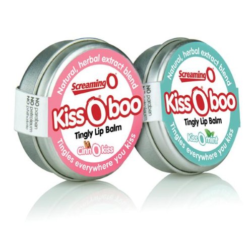 Kiss O Boo Peppermint Tingly Lip Balm---(Package of 3)
