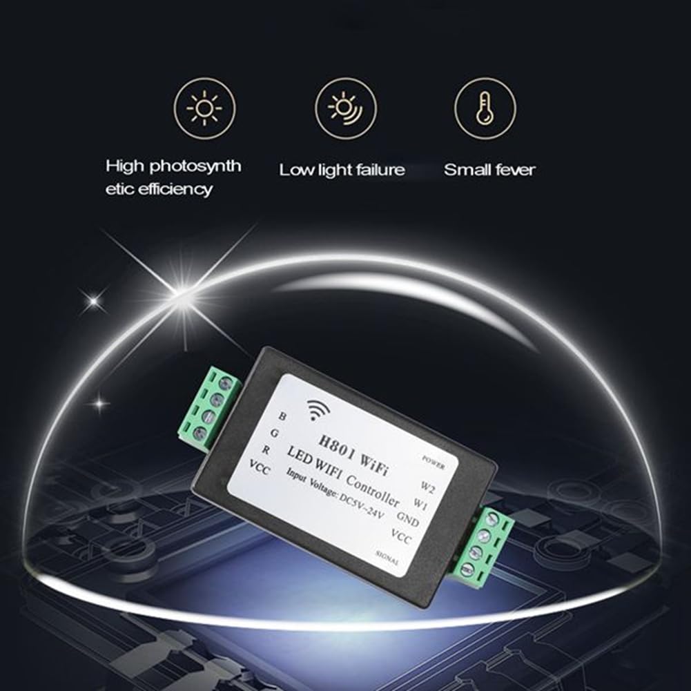RGBW sterownik LED WiFi H801 RGBW LED kontroler WiFi LED RGB kontroler do kontrolera 5050 RGBW