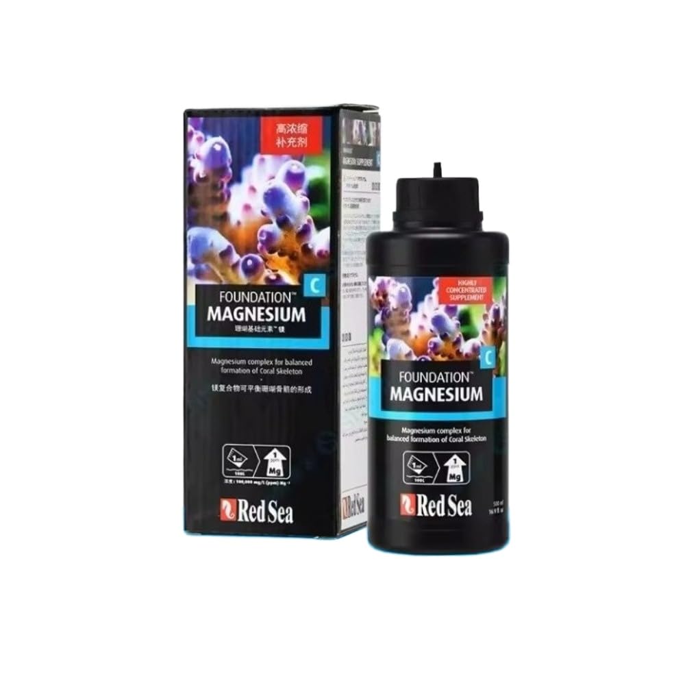 RedSea Basic Trace Element C Contains Magnesium Salt Mixture Part Of Comprehensive Coral Reef Care Program (500ml (R22033))