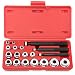 Neiko 20658A No- No-Slip Aluminum Race Bearing, Seal and Axle Bushing Driver Se