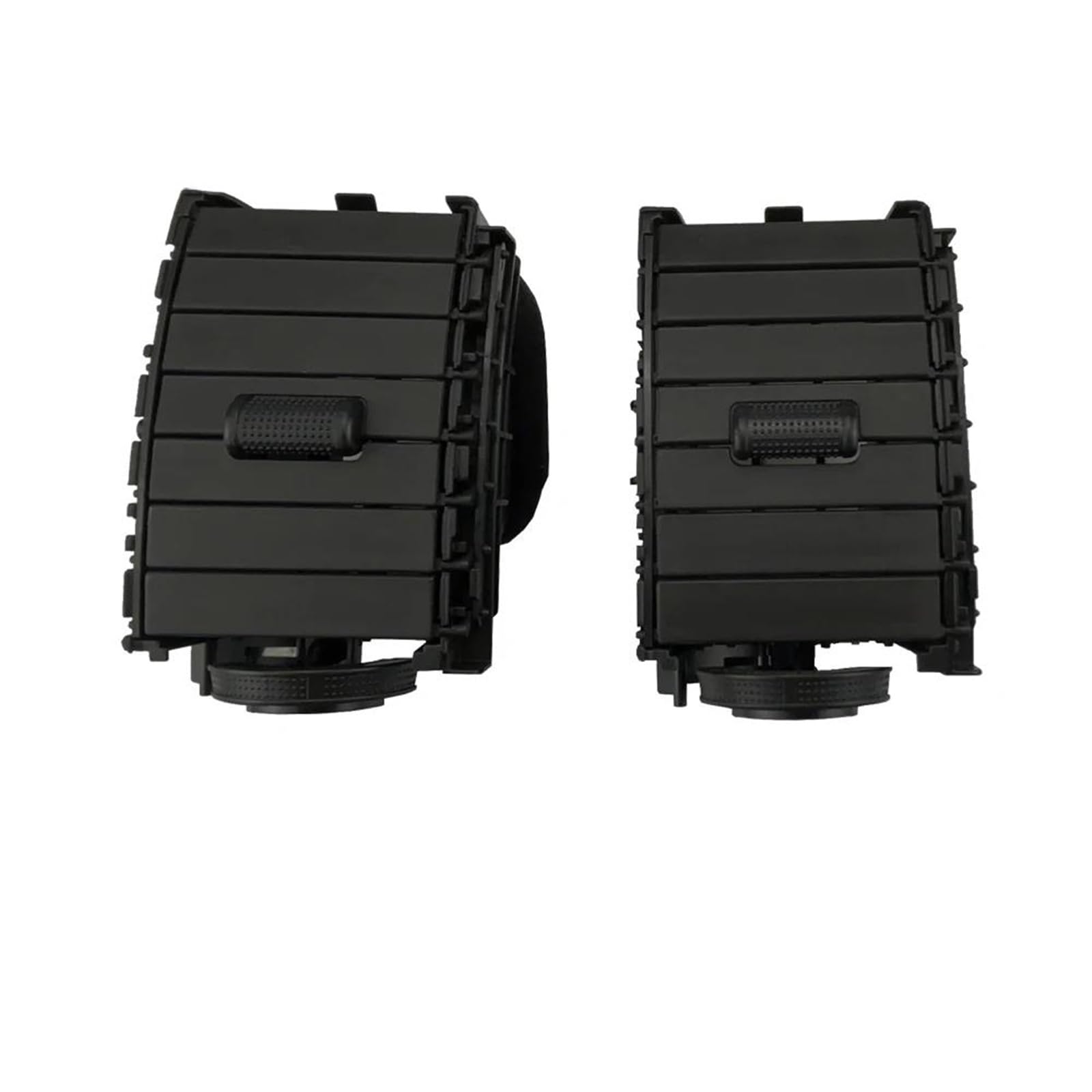 Noheeu Black-2Pcs Air Vent Panel For Car Car Air Conditioning Outlet Vents Dashboard A/C Gery For Toyota For Hiace 2005-2018(Black-2Pcs)