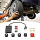 Reifendruckkontrolle, USB TPMS, Qiilu TPMS-Empfänger, Reifendruckkontrollsystem Auto USB Reifendruckkontrollsystem TPMS-Überwachungsalarm mit externem Sensor für Android-Navigation