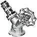 Woodford 26P1/2-MH Model 26 Chrome Wall Faucet, P1/2 Inlet, Metal Handle