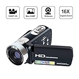 Comcorder SEREE Full HD 1080P Video Camera 16X Digital Zoom 2.7