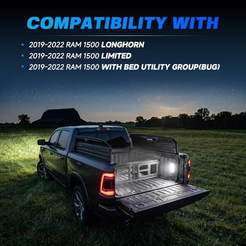 Luces LED para caja Ram 1500 modelo 2019-2022 miniatura 3