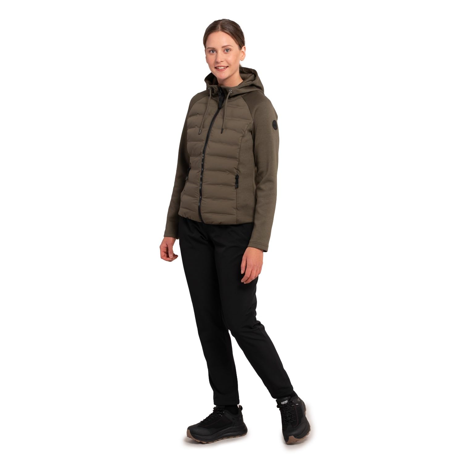 ICEPEAK Ashburn Midlayer Jacke für Damen mit Kapuze