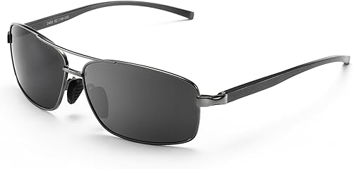 Miniatura 7 de SUNGAIT lentes de sol polarizados rectangulares livianos con protección 100% contra rayos UV