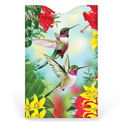 Monarque RFID Blocking Credit Card Sleeves, Set of 6 (Wild Birds) - Image 5