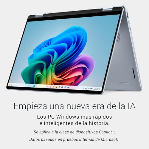 DELL 16 Plus 2 en 1 Portátil Convertible DB06250 16" 2K Táctil, Intel Core Ultra 7 Series 2, Intel ARC, 16 GB RAM, 512 GB SSD, Win 11 Home,Teclado retroiluminado QWERTY Español – Ice Blue - imagen 19