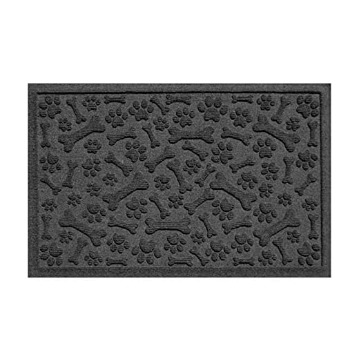 Orvis Paws and Bones Recycled Water Trapper Mat/Only 18" X 27.75", Charcoal