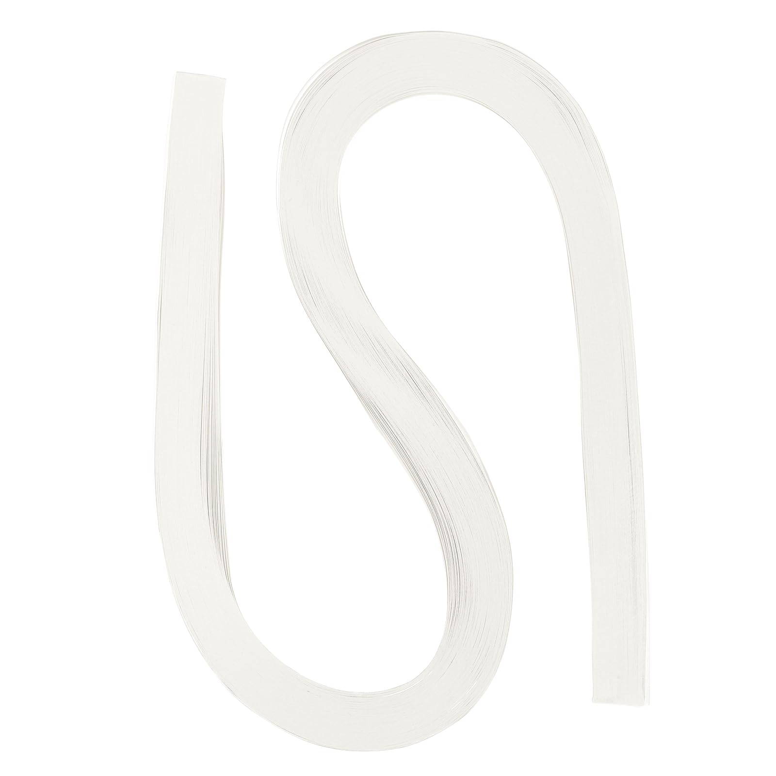 PATIKIL 120pcs Quilling Strips Paper 3/16"(5.2mm) 21"(54cm) Origami Paper Quilling Strip for Art DIY Hand Craft Christmas Cream White