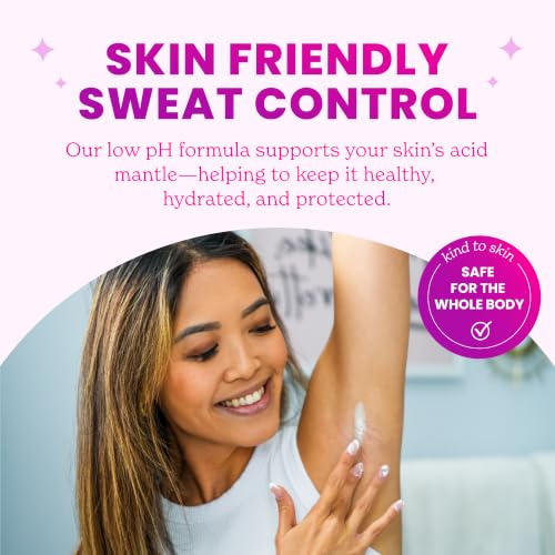 Image of Lume Whole Body Deodorant Plus Sweat Control - Smooth Cream Tube - 72 Hour Odor And Sweat Control - Baking Soda Free, Skin Loving - 3.0 ounce (Soft Powder)
